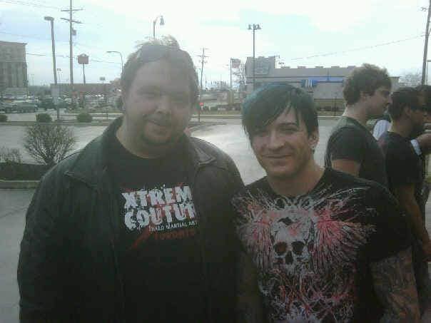 Rob T. Case with Robin Black, Ohio meet and greet with Chris Lytle