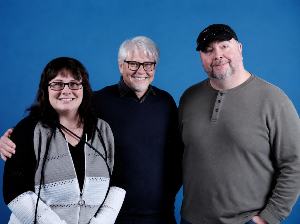 Rob T. Case with Dave Foley, Island Fan Expo in Langford, BC